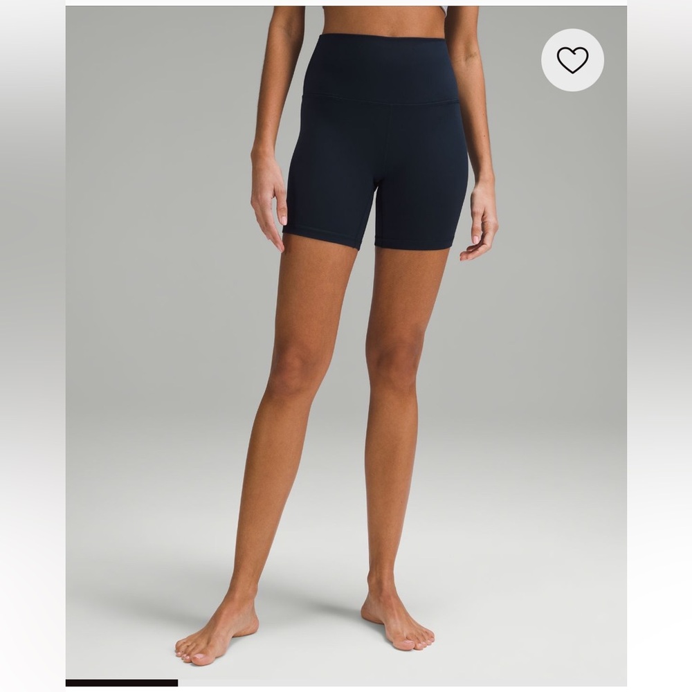 Lululemon navy biker Shorts
